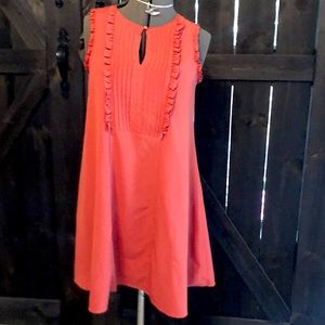 Orange dress Size M